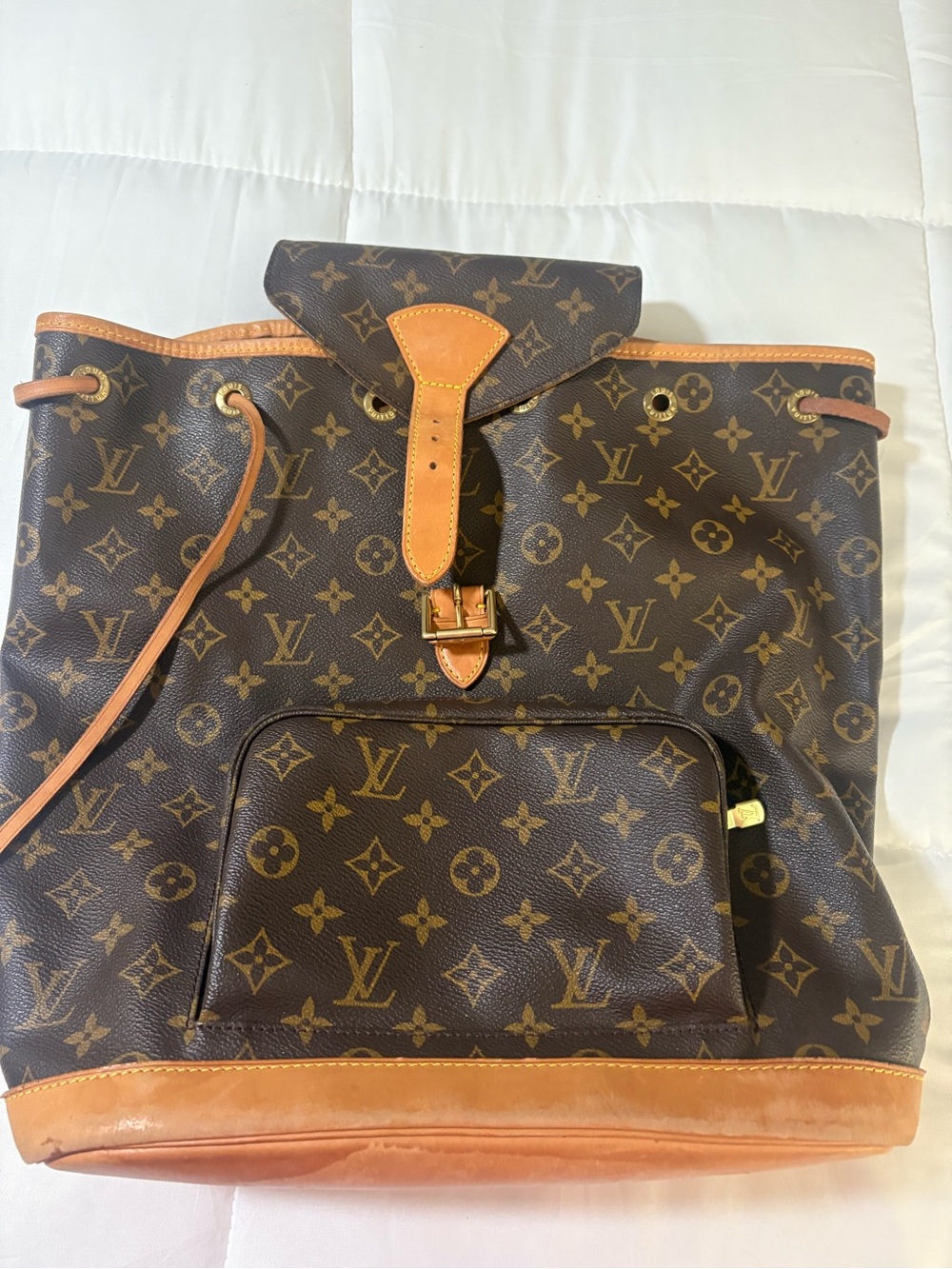 Louis Vuitton 
LV Monogram Montsouris backpack
